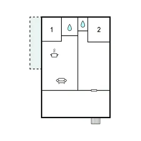 Prázdninový dům 2 Bedroom Pet Friendly In *